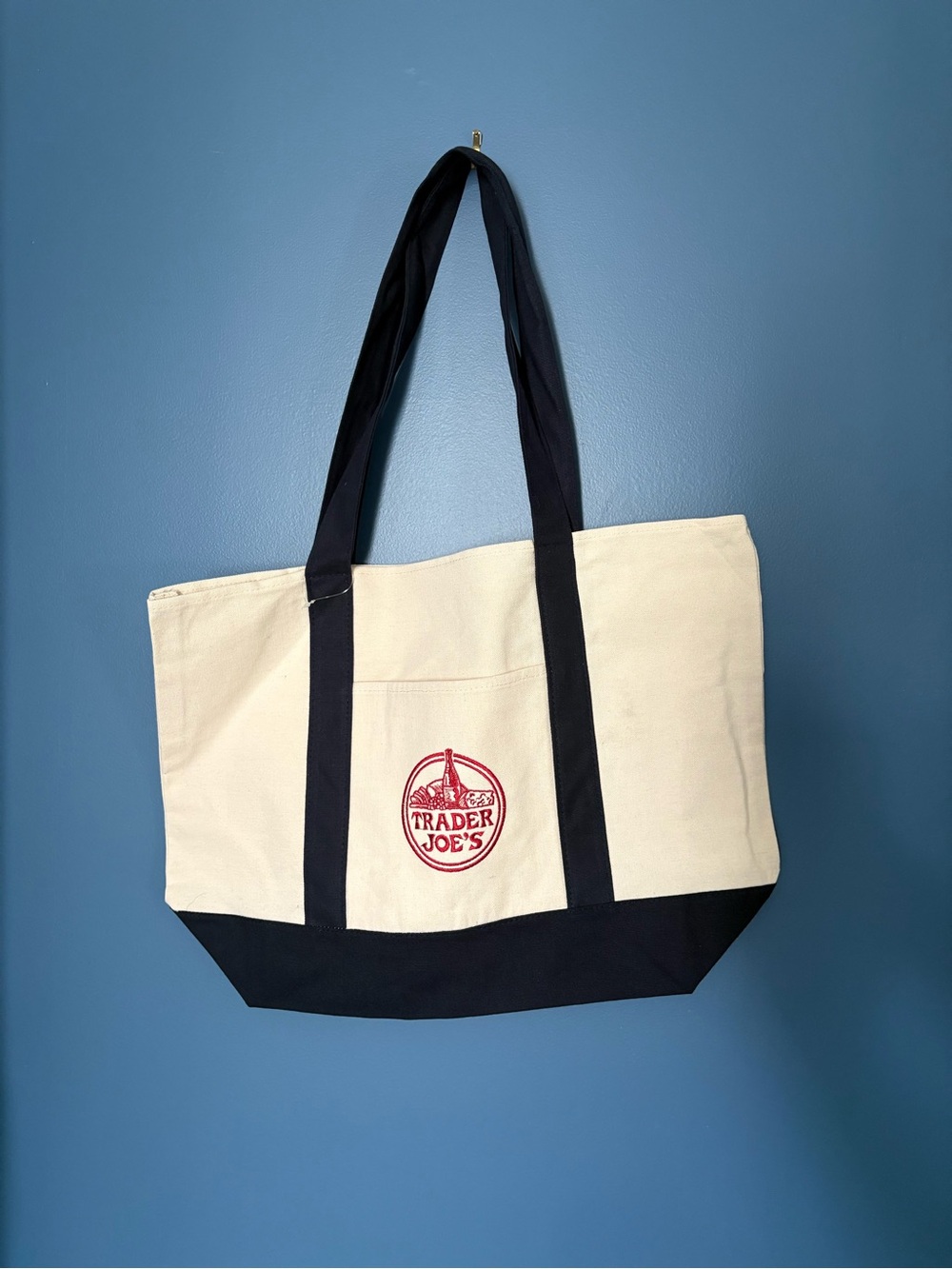 Trader Joe’s Large Canvas Tote Bag
